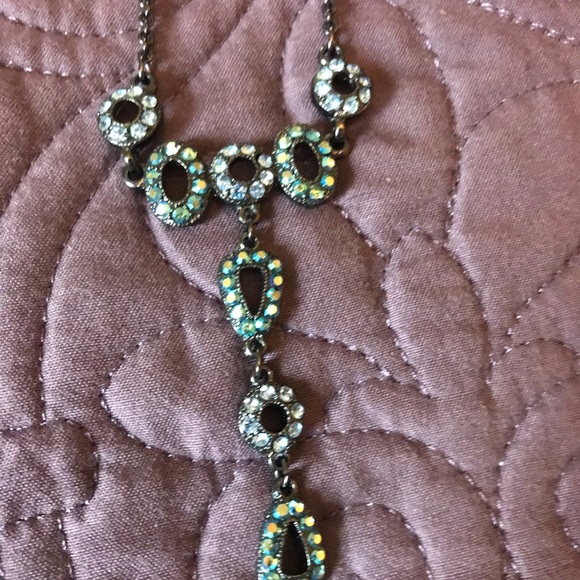 Blue Rhinestone Set - Picture 4 of 8